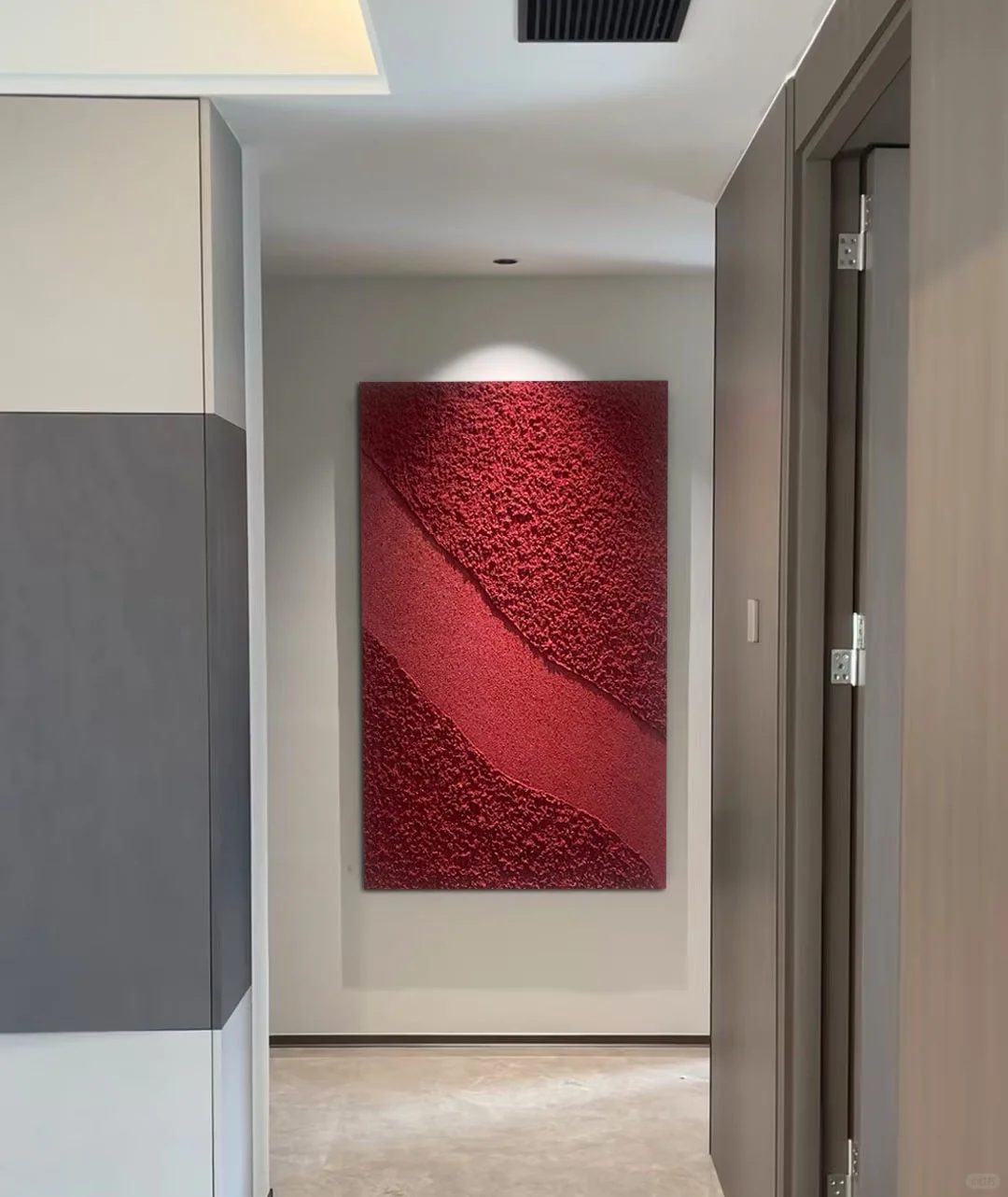 《红红火火》挂玄关这也太美了！确定不来一幅