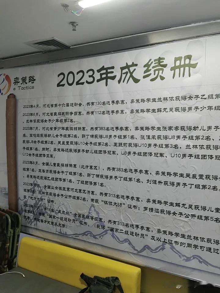 之前还在纠结给娃报什么兴趣班，刷到石家庄弈策略棋校最近的赛事成绩，直接把我惊到。