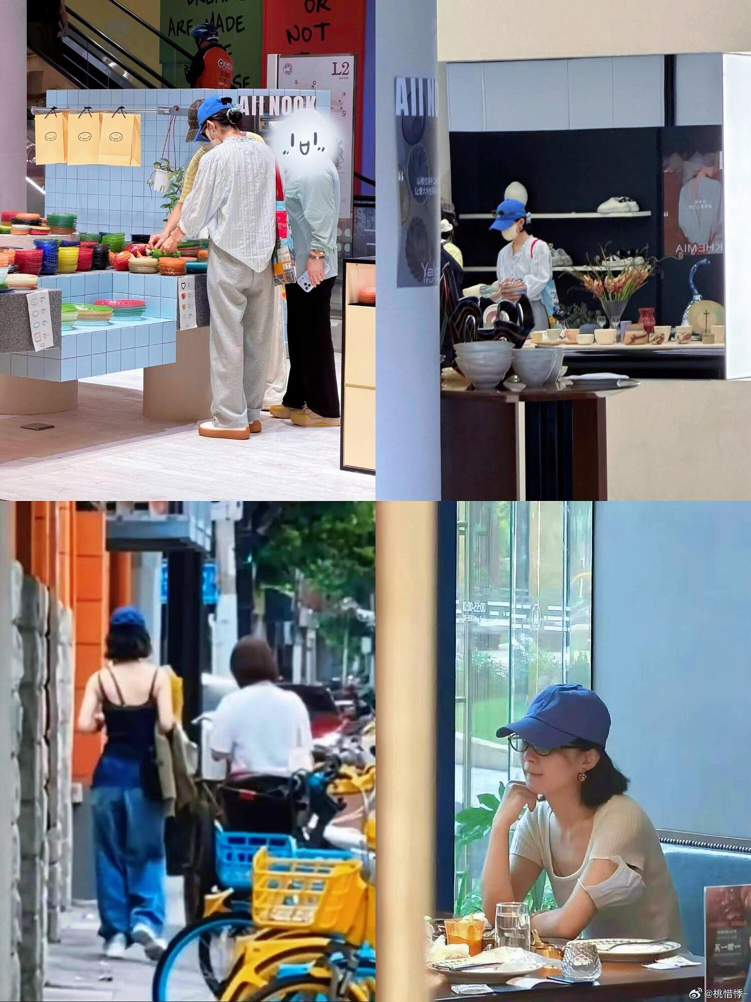 想赵丽颖就去上海吧街头、咖啡店随时都能偶遇😘 