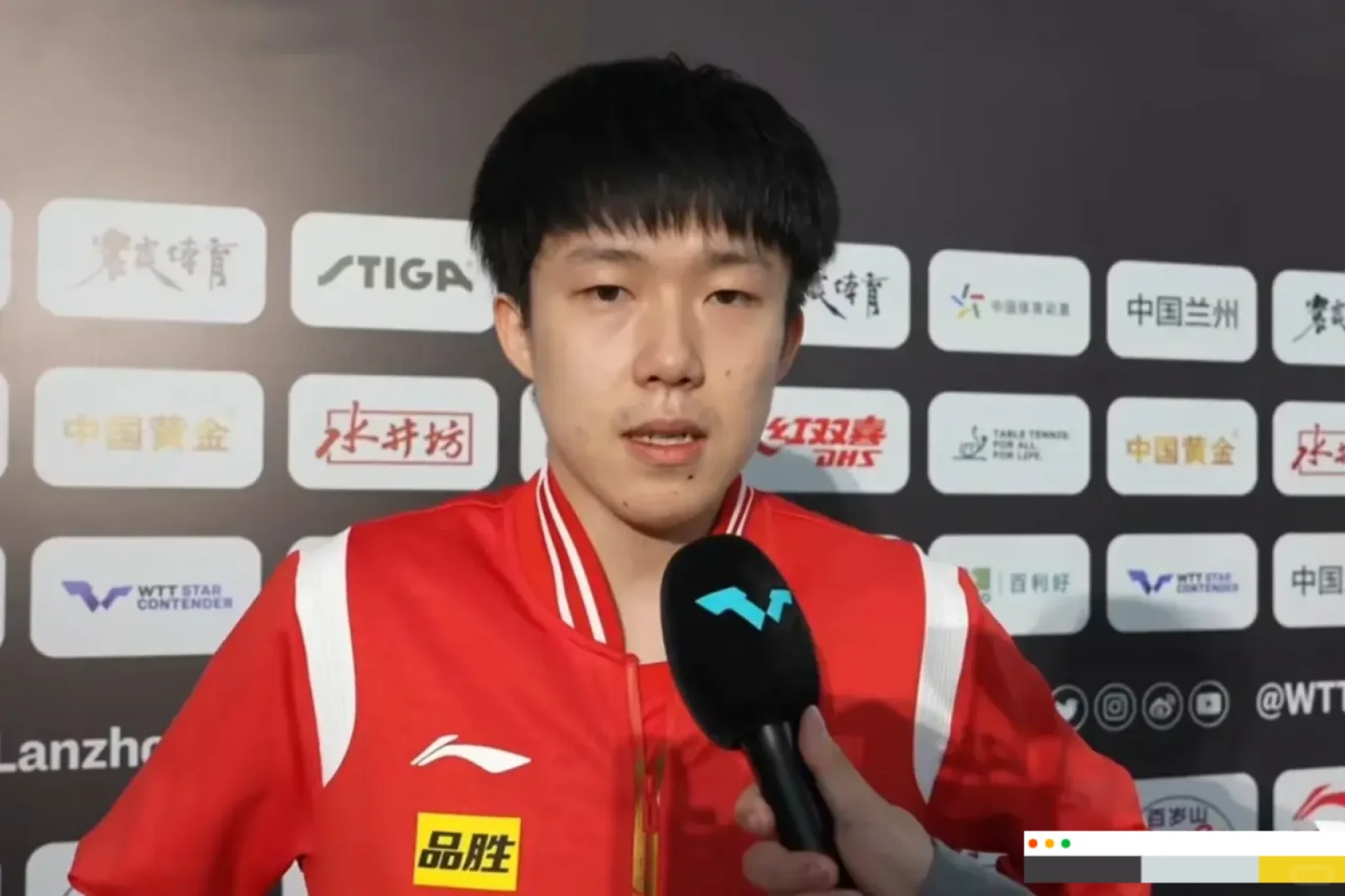 兰州挑战赛，王楚钦4-2战胜马龙，赛后发言透露真实想法
“今天能赢了龙哥，主要还...