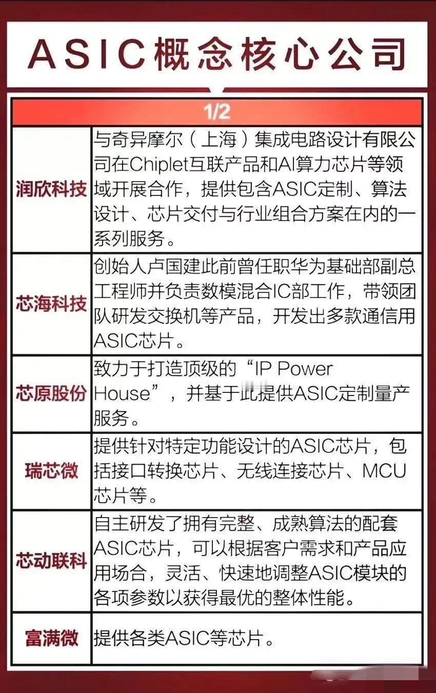 又出新概念：ASIC概念（专用集成电路概念）！冬日生活打卡季