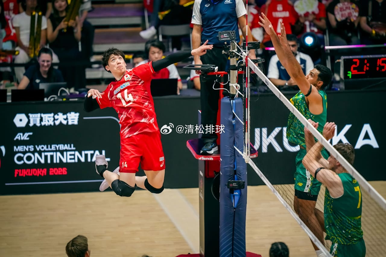 2026年亚洲男排锦标赛A组第三轮，日本男排3-0（25-20 25-13 25