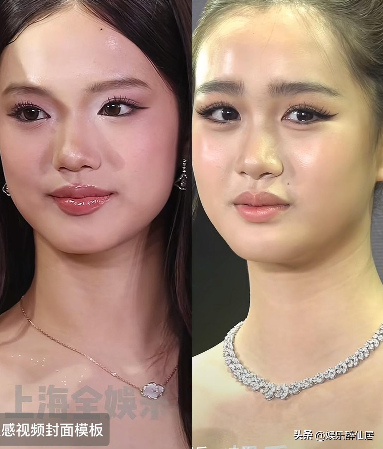 都说钟丽缇的小女儿考拉好看，我去的不那么认为，我觉得大女儿张思捷更有辨识度，
尤