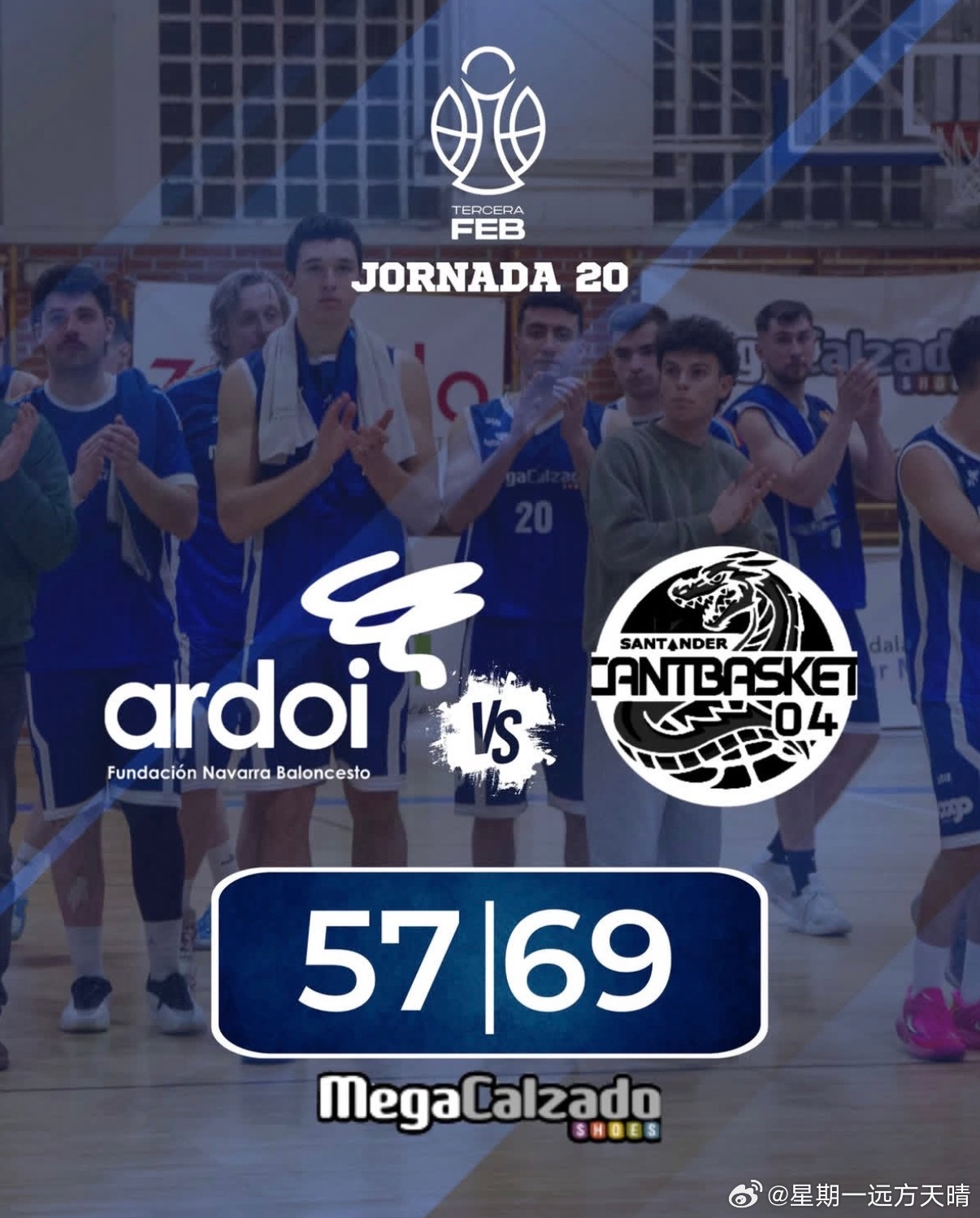 辽宁男篮辽篮张峻豪西班牙联赛 【小豪球队发布赛后战报】3ª FEB 战报｜Meg