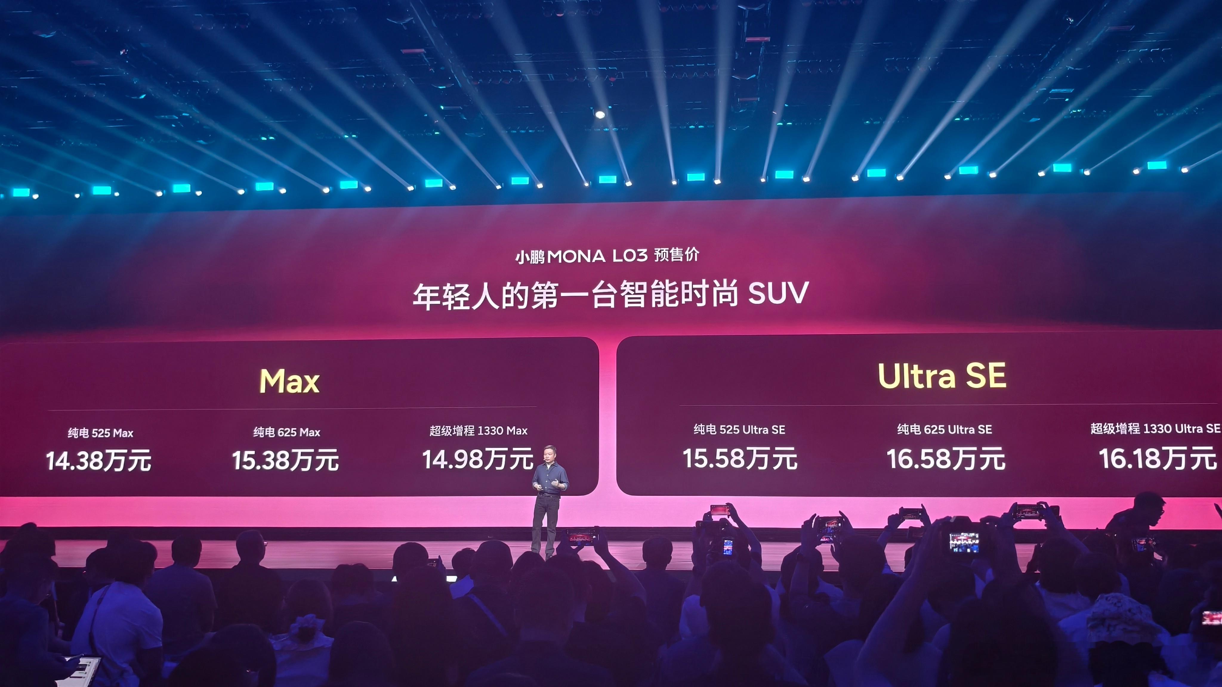 小鹏MONA L03虽然公布了6个配置，但是其实还是比较好选的，首先根据需求选择
