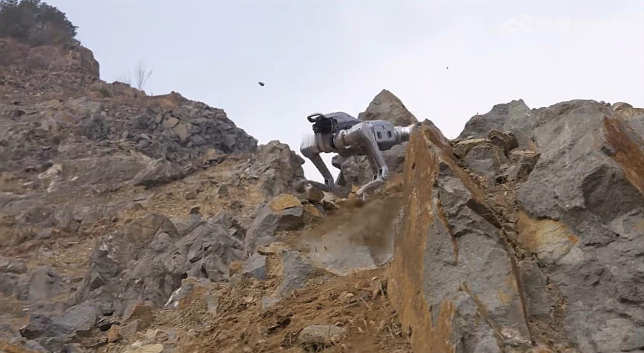 宇树发布四足机器人As2宇树科技四足机器人Unitree As2，这看完适合用在