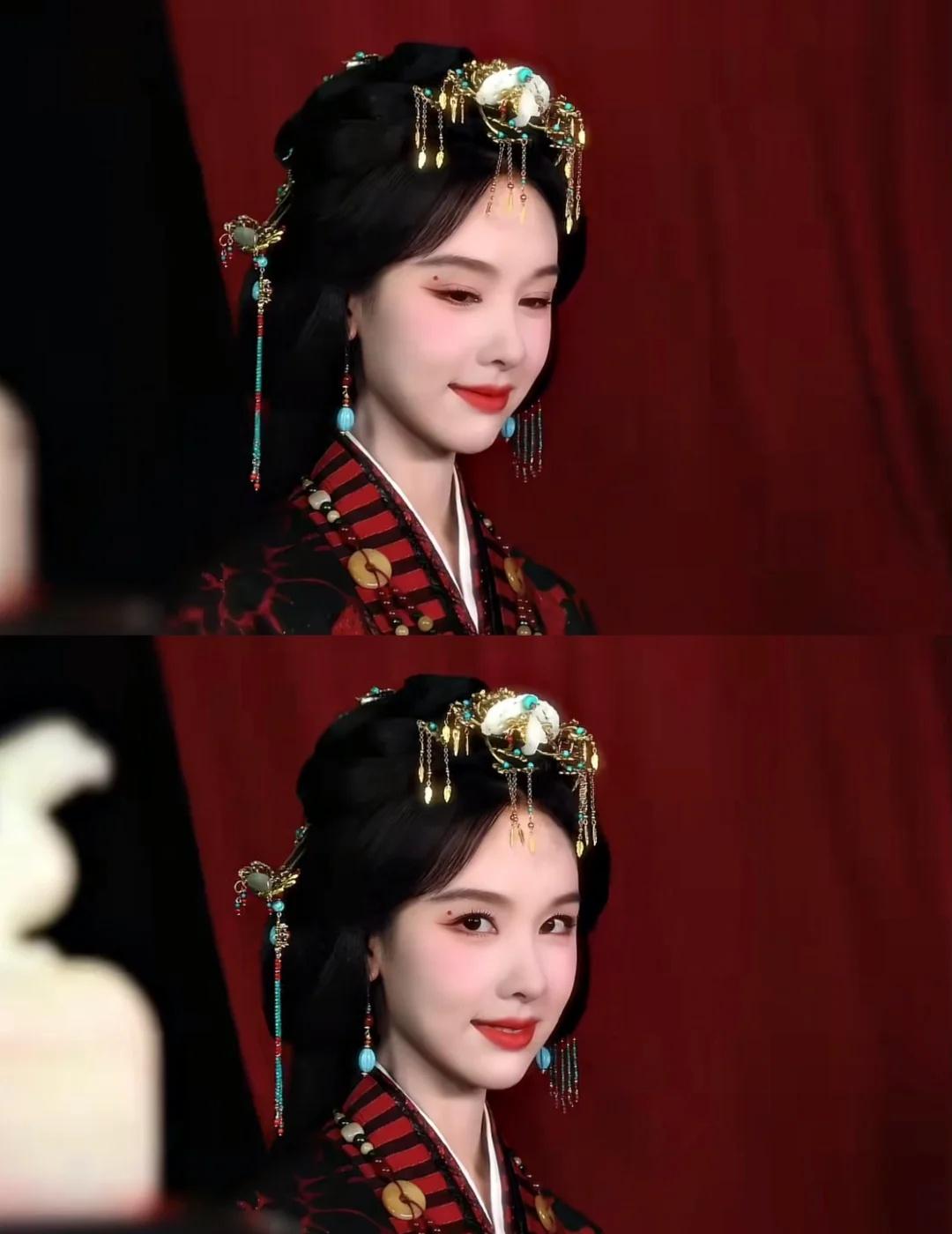 楚朝的红衣，是复仇的序章！
谁懂啊！陈都灵演的楚朝真的鲨疯了！那种从深闺贵女到执