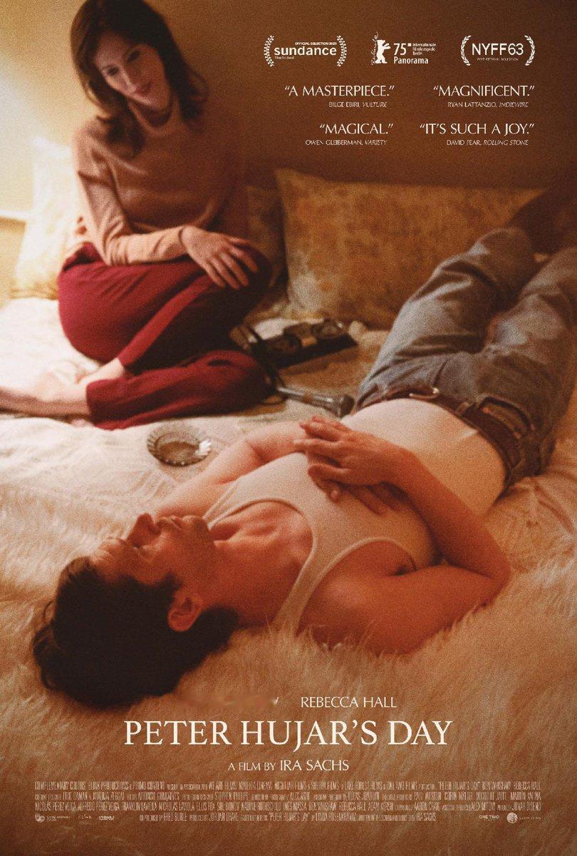 本·卫肖与丽贝卡·豪尔共同出演的新片《胡加尔的一天》新海报，本片曾亮相圣丹斯以及