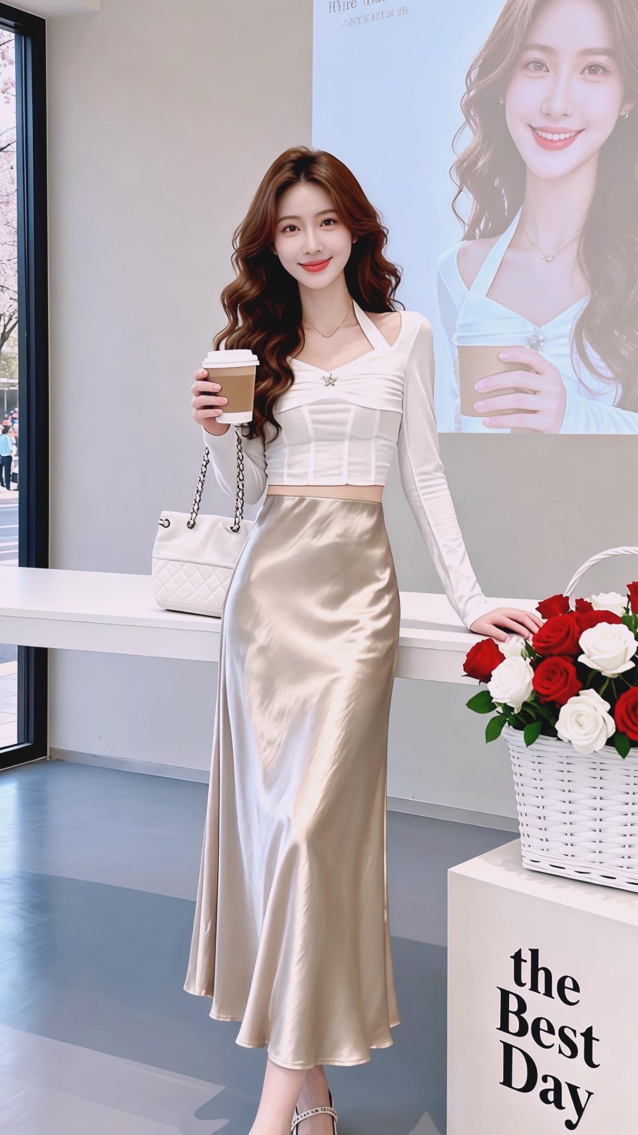 超出片的度假风穿搭 每日搭配分享👗时尚穿搭 穿美裙赴夏日之约 鱼尾裙 包臀