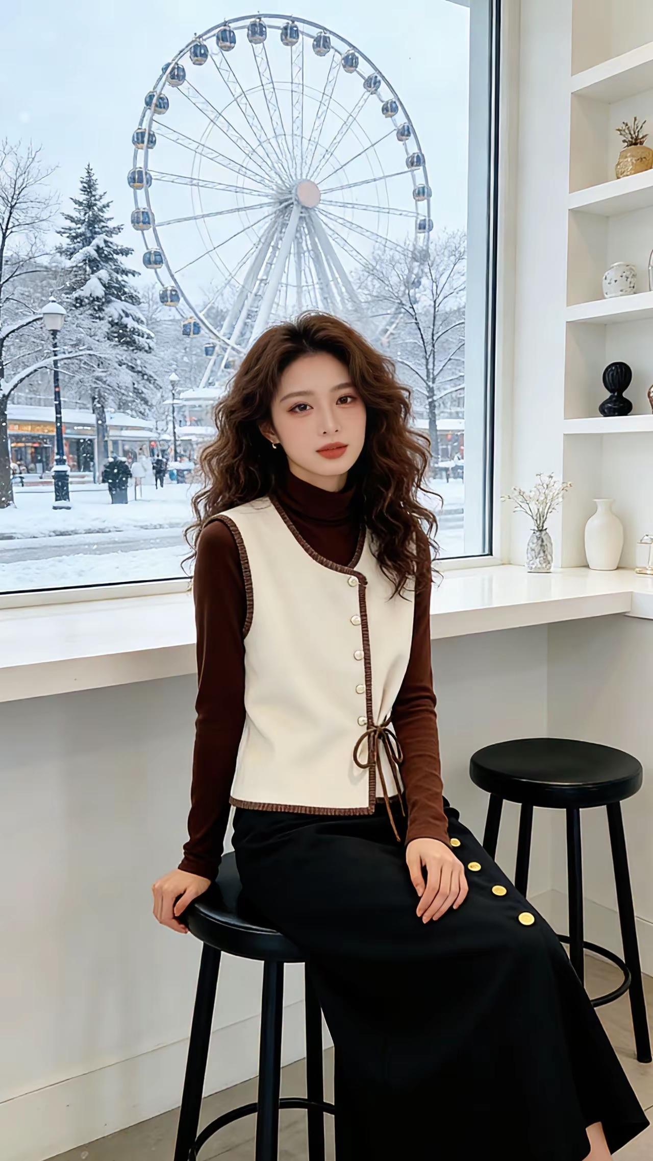 冬日暖阳下，咖啡馆里的时尚穿搭实实在在做人，你后悔吗 20岁的女生该怎样穿搭? 