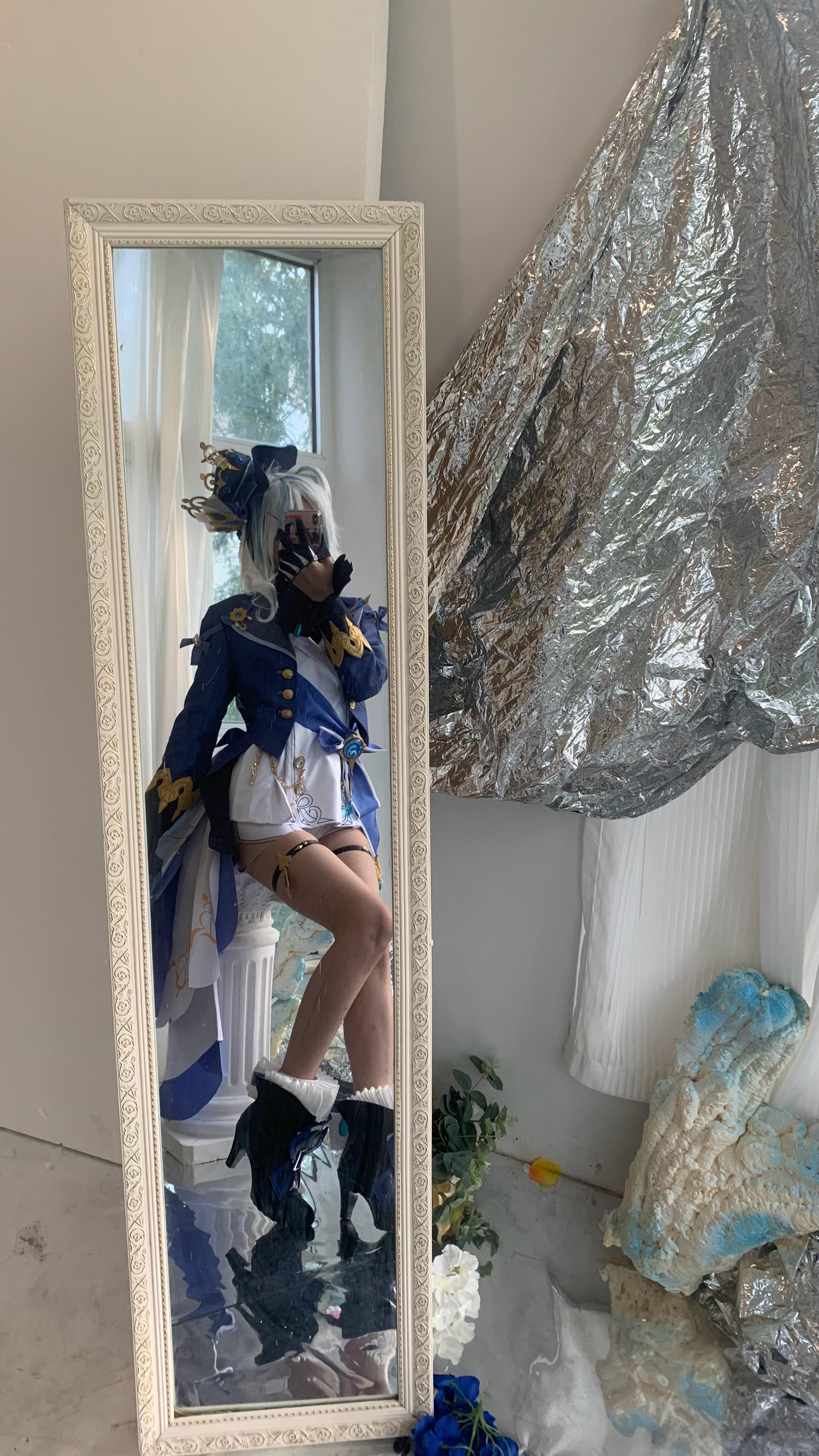 芙卡洛斯#突破次元壁##cosplay##仿若无因飘落的轻雨##芙卡洛斯# ​​