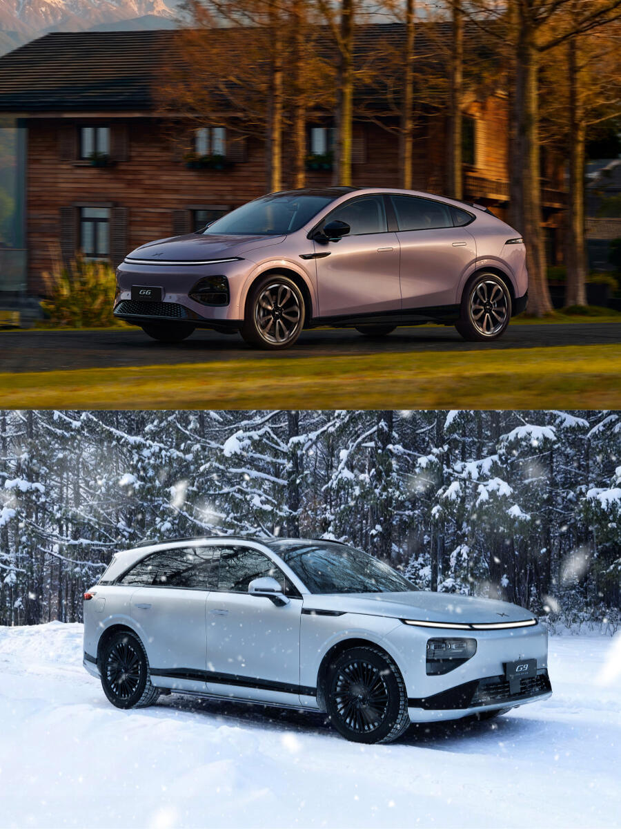 小鹏G6、G9双双定档1月8日这场发布会直接上了四款新车，紧跟着P7+和G7的节