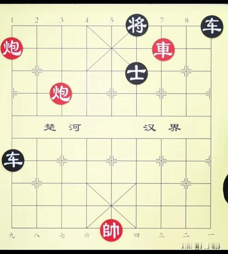 这残棋，执红棋能赢不？我看悬