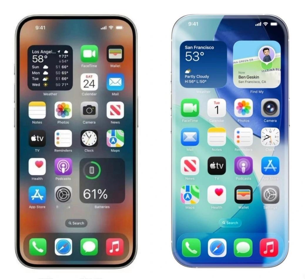 就感觉，手机真全面屏时代还是得iPhone来引领了。 ​​​