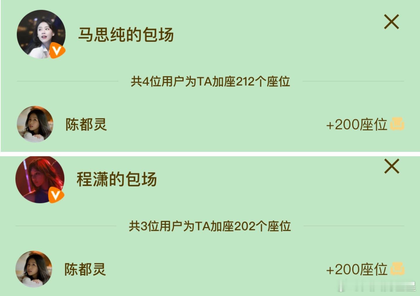 关系好好啊大家陈都灵包场马思纯程潇新剧陈都灵给马思纯程潇新剧包场