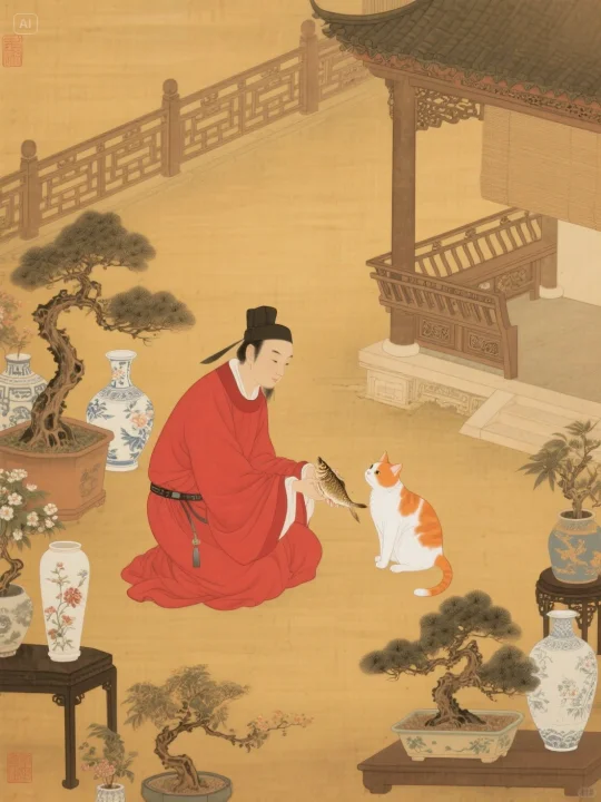古人养猫有多卷？下聘礼写契约，还造金棺材