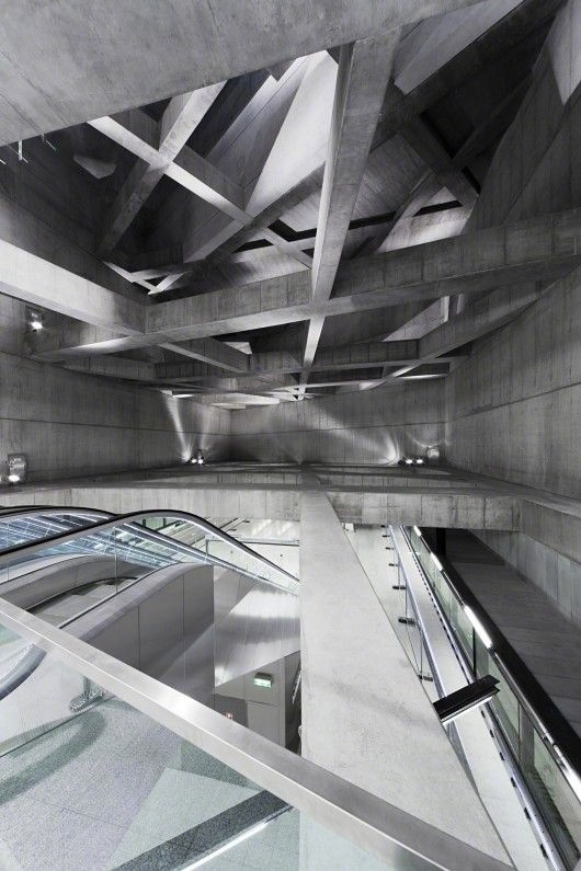清水混凝的建筑空间 