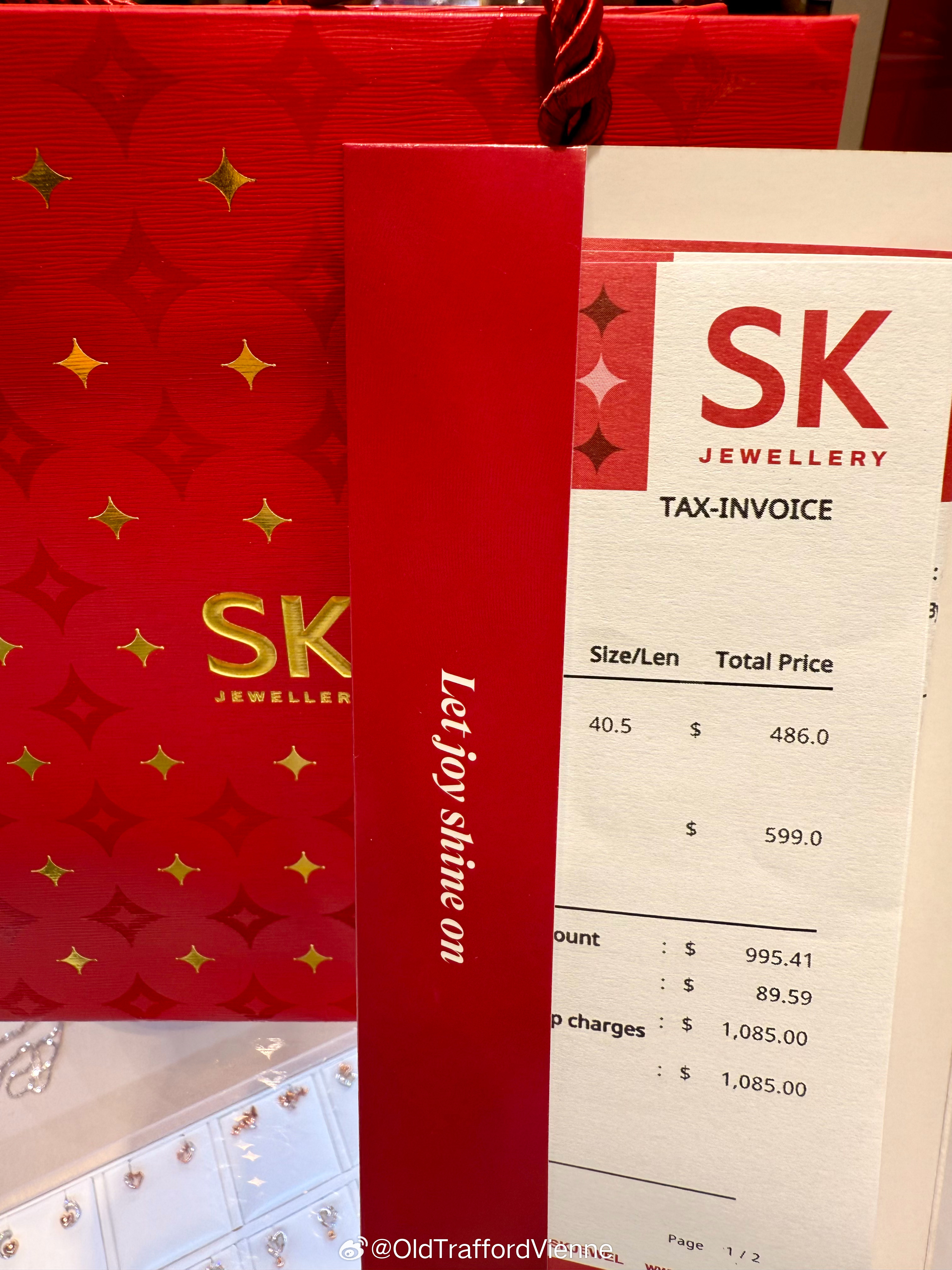 额 还以为是新加坡金店SKSK