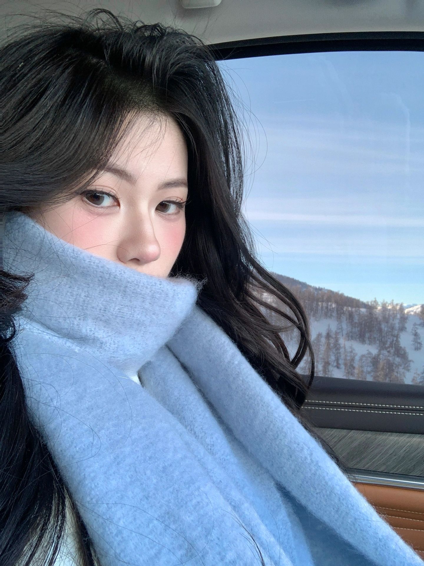 去往雪国的路上.
