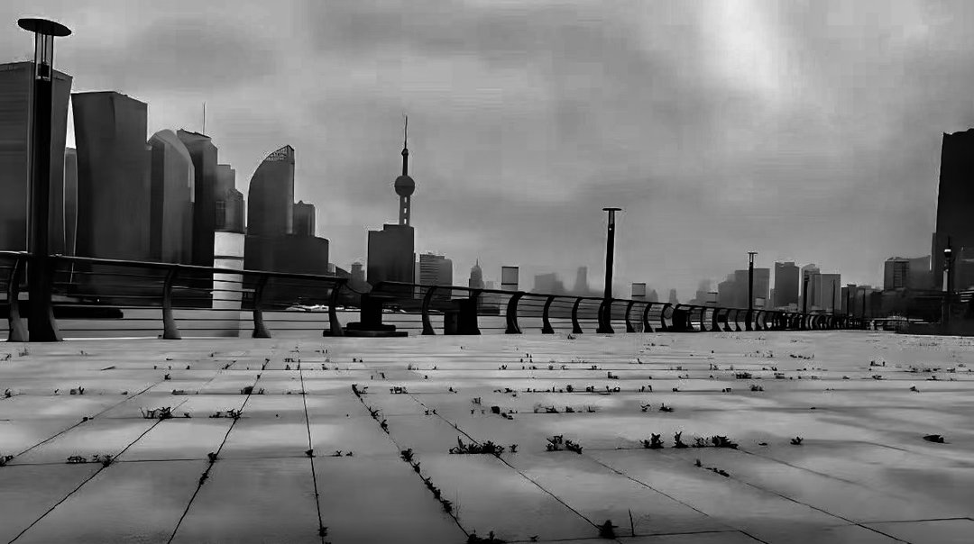 不是玩笑的玩笑     疫情期间，上海封城。空荡荡的街道上突然出现一个人，被警察