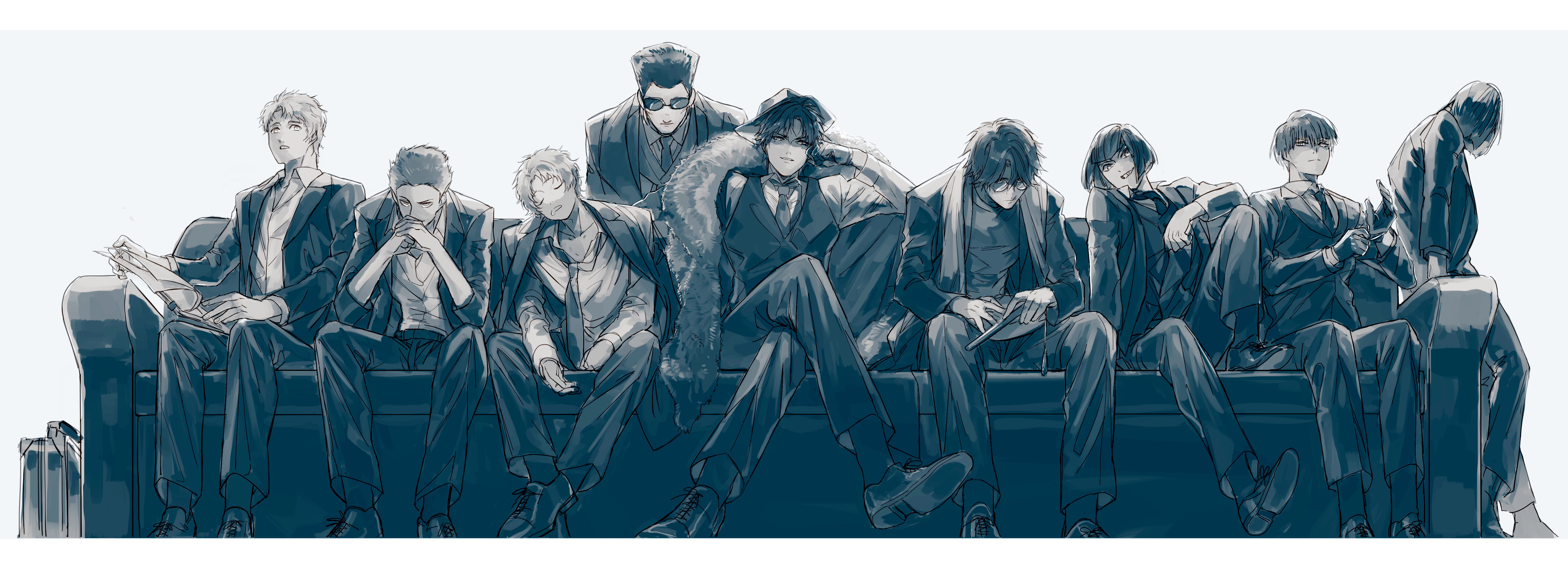 #网球王子##夏日次元盛典#这伙西装少年也太威武霸气了吧[awsl] ​​​