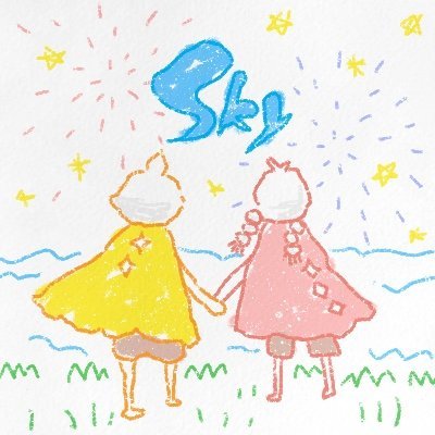 sky光遇[超话]  Sky官推的新头像与背景光遇光遇小王子再访 ​​​