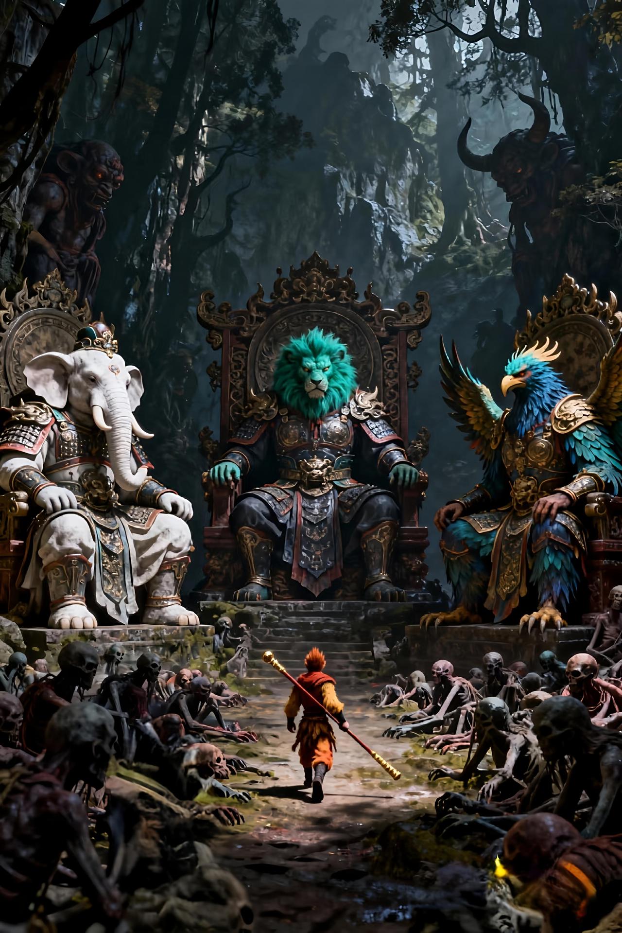 要不是猴子上天找如来帮忙，取经团队估计就止步于此了……