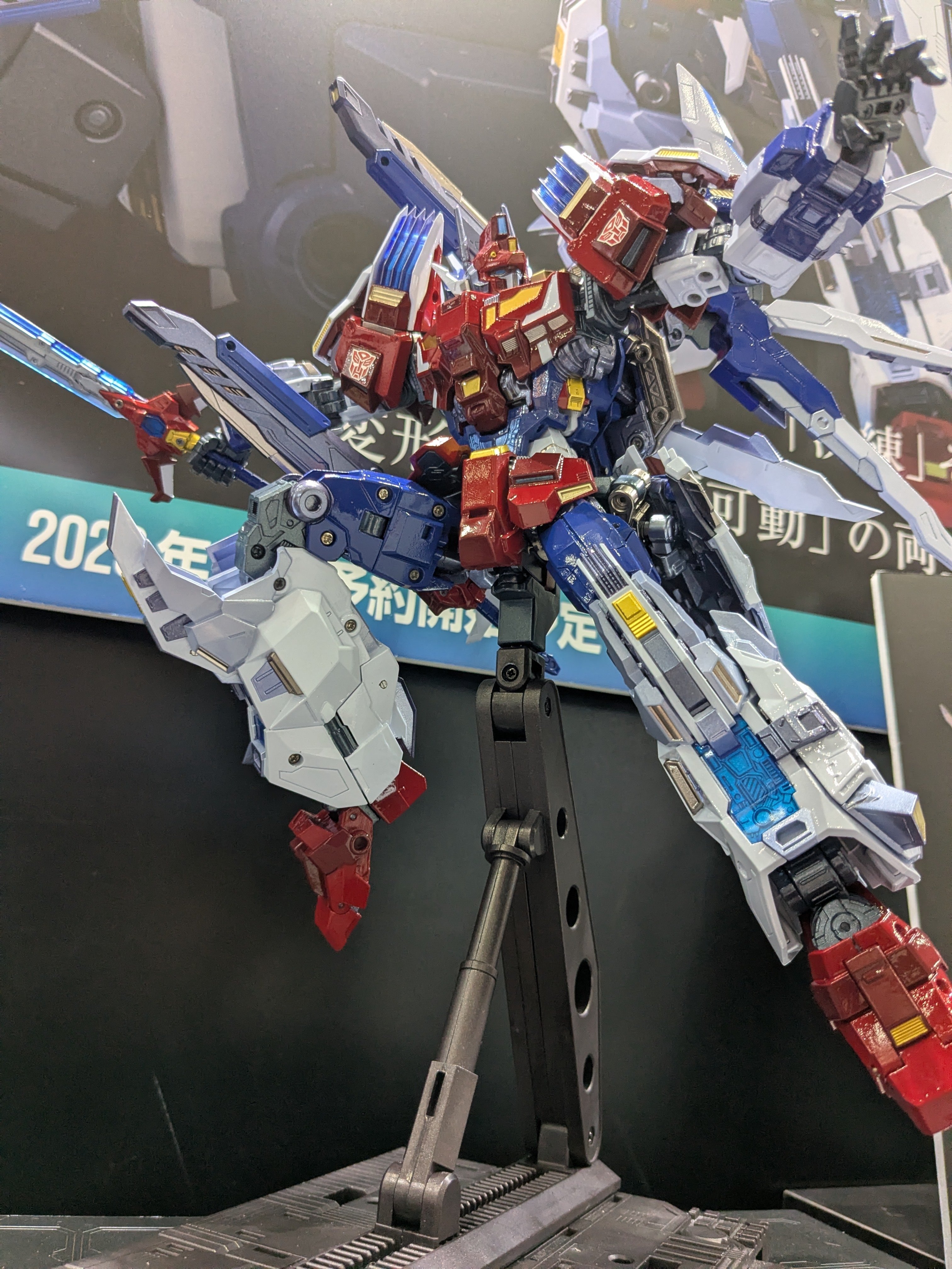 T-Spark 日版 变形金刚 钢铁机神 样品实物图：1. AMT-03 / A