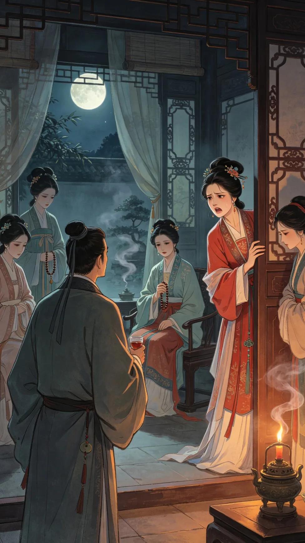 潘金莲是不会反思自己的，但她也做对一件事。
作为上帝视角，我们全然知道潘金莲与琴