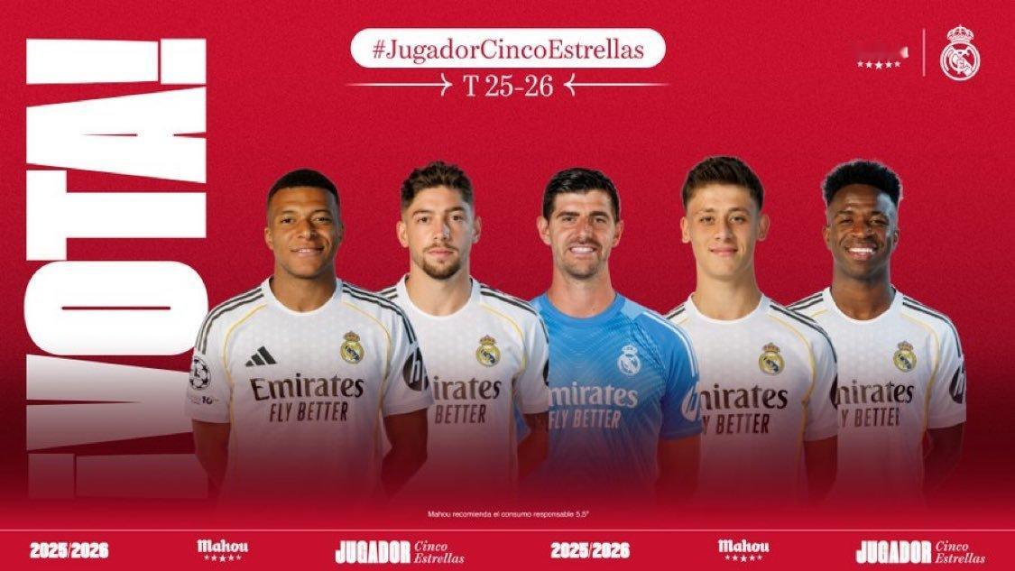 皇马 皇马1月最佳球员提名🔥 