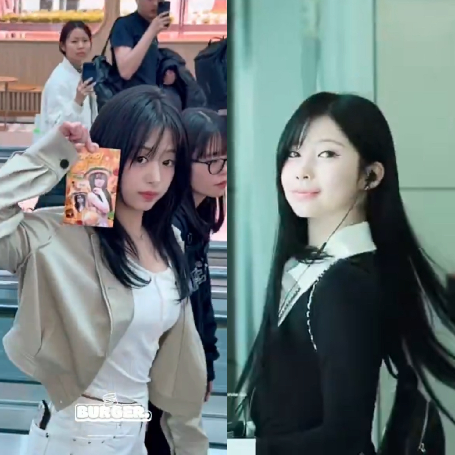 同样都是粉丝拍的生图 天资真的是一件很可怕的东西啊 阿萨没有嫉妒别人也是很正常的