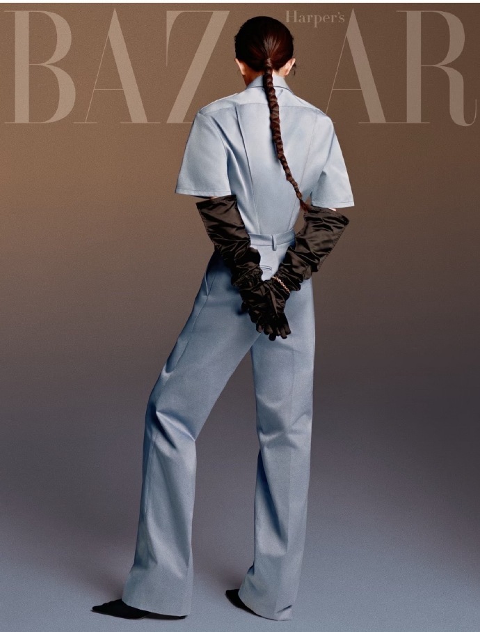 杨幂芭莎2026开季刊杨幂泡泡辫 时尚芭莎2026开季刊封面释出，杨幂泡泡辫造型