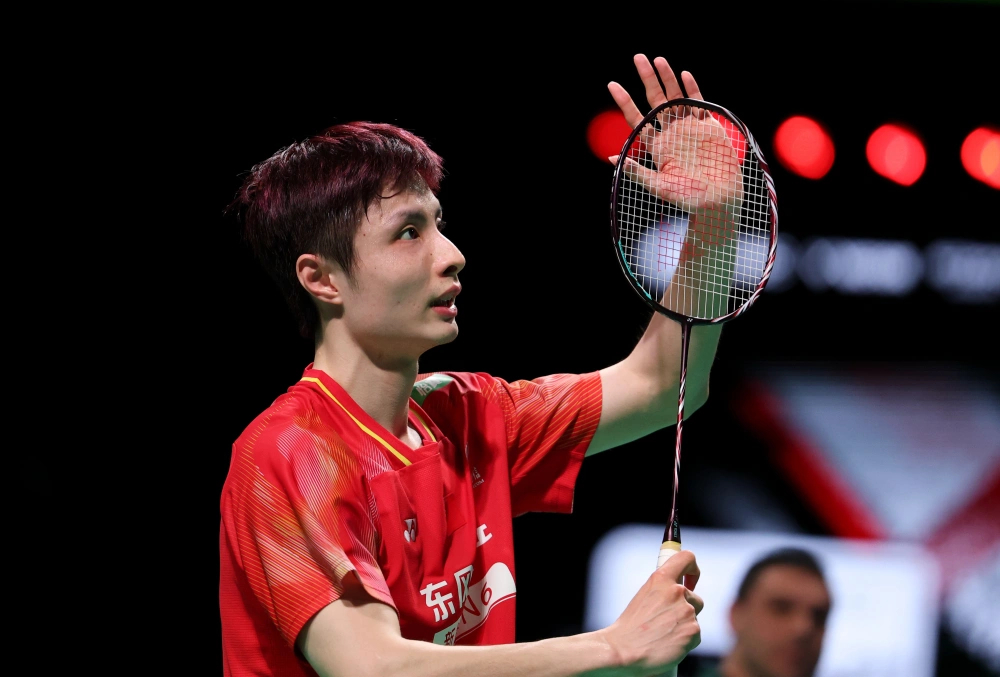 石宇奇🇨🇳 16-21、11-21 🇯🇵田中涌士下轮：田中涌士🇯🇵 