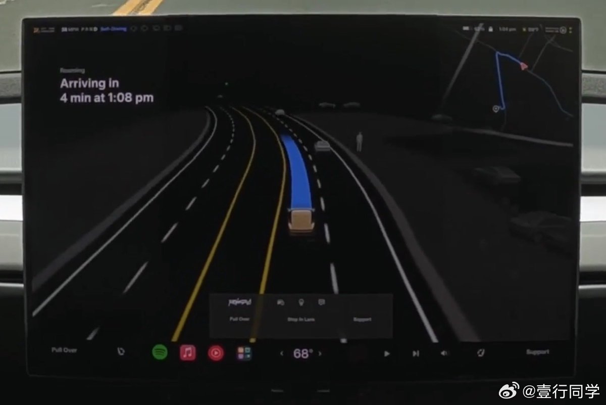 特斯拉无人驾驶出租车已到落地阶段这车看着确实有点未来感，但让我现在坐进去，我可能