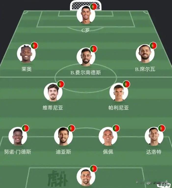 欧洲杯里的葡萄牙，也拥有一个超级中场。

葡萄牙在欧洲杯里的中场实力可以和西班牙