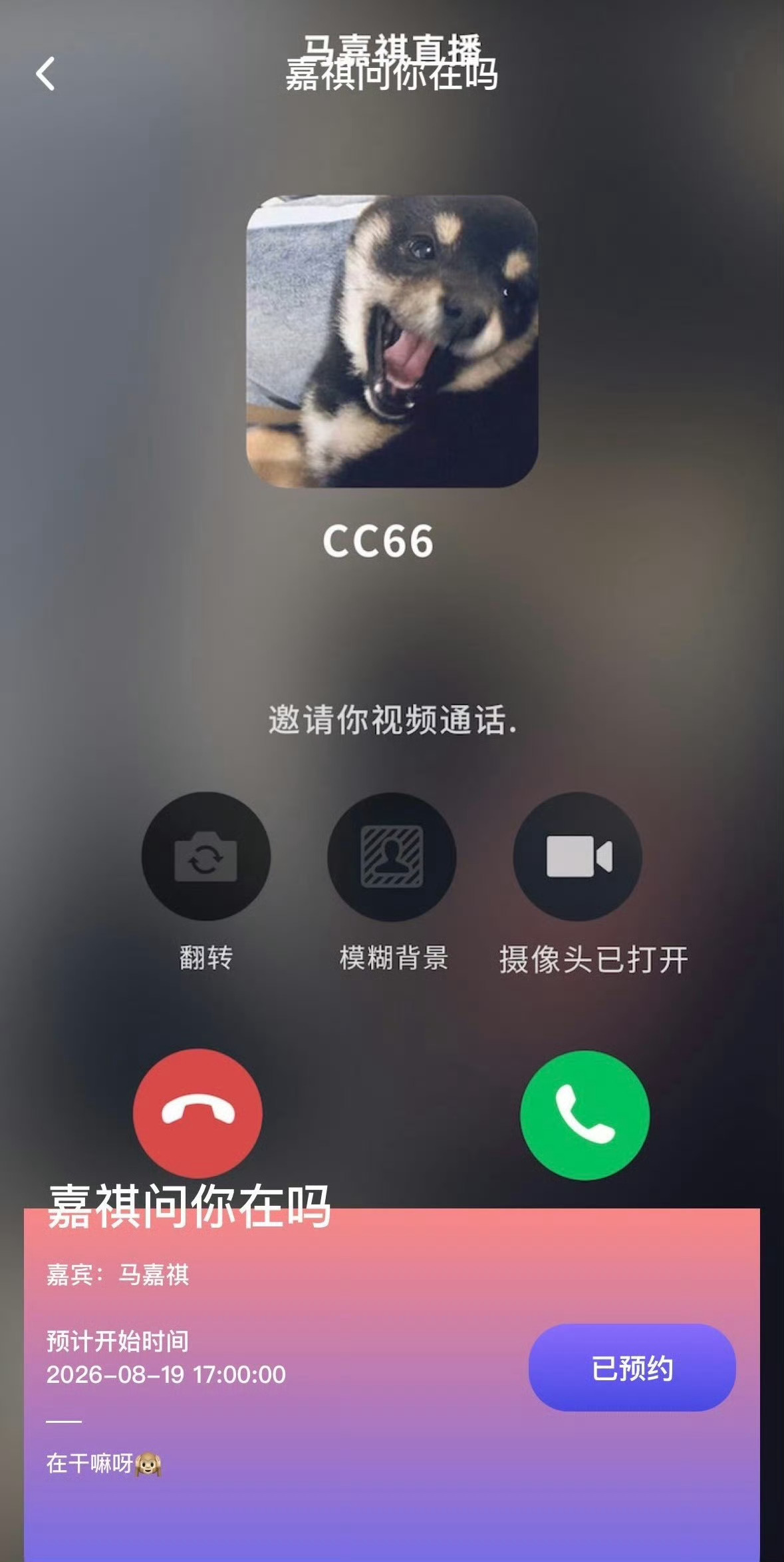 马嘉祺直播预告 马嘉祺每年情人节都会为粉丝准备各种小惊喜呀～好浪漫的02年射手男