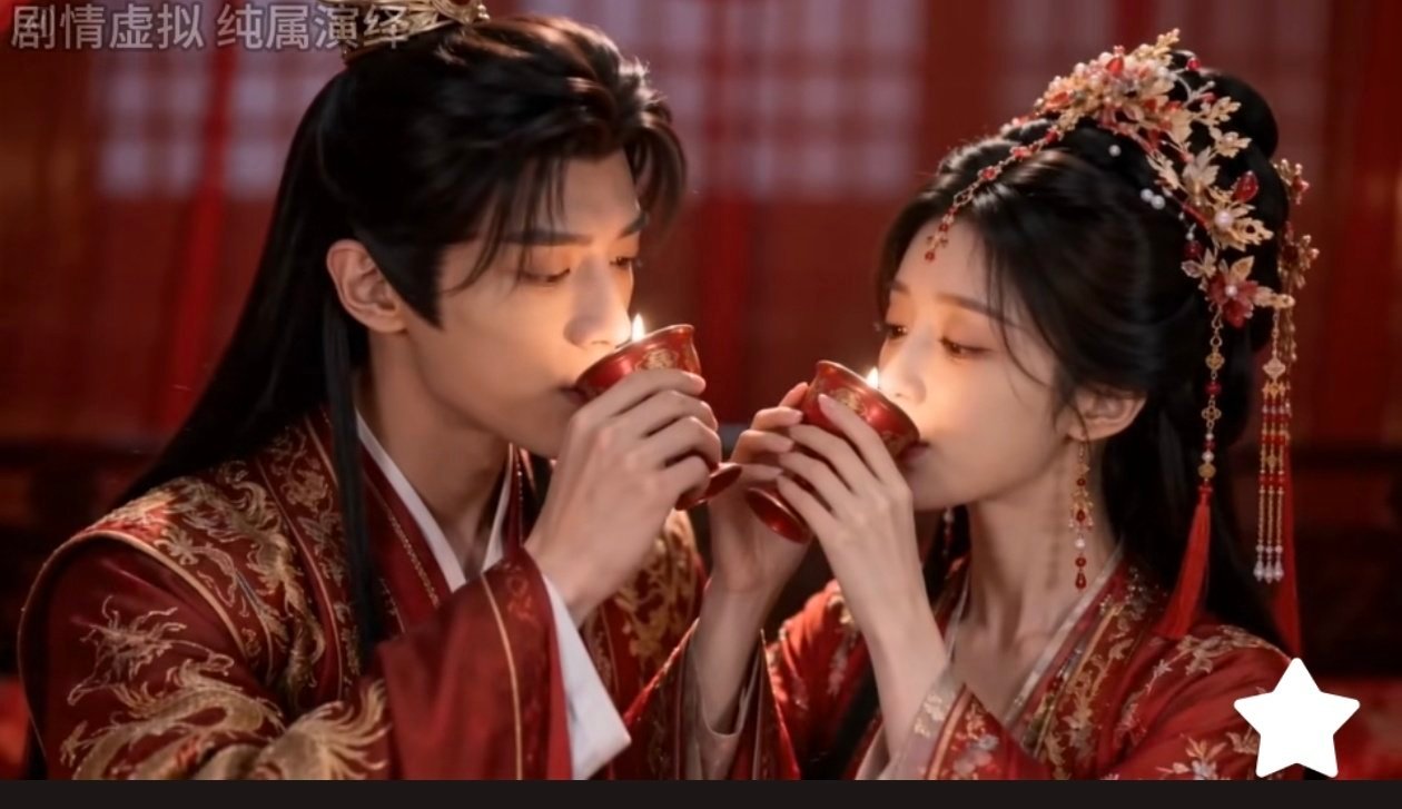 合卺酒喝蜡烛