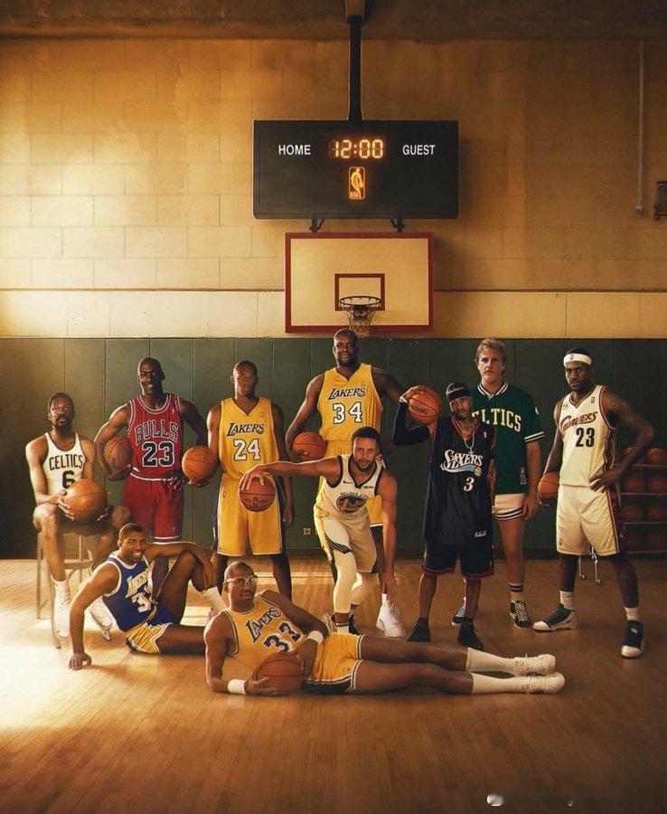 这张图里个人实力最差的是谁？NBA ​​​