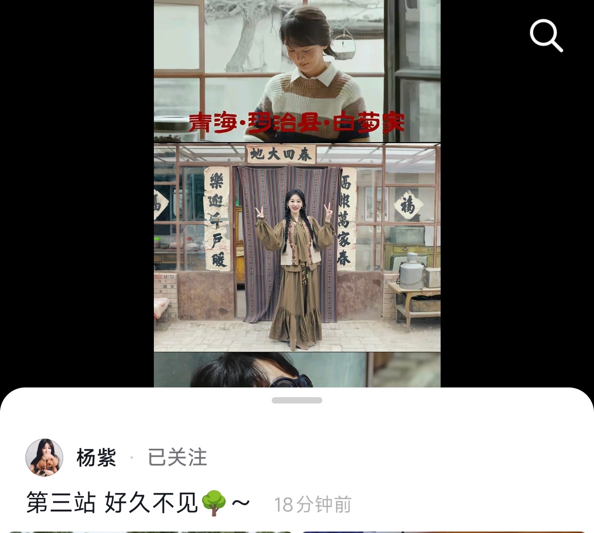 杨紫第四站是哪里？🤔 