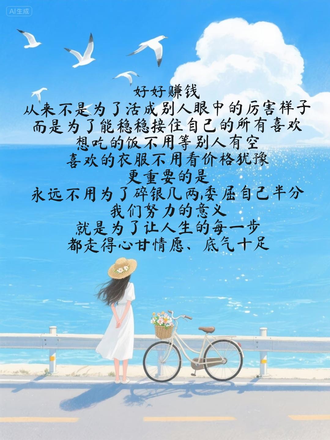 好好赚钱
从来不是为了活成别人眼中的厉害样子
而是为了能稳稳接住自己的所有喜欢