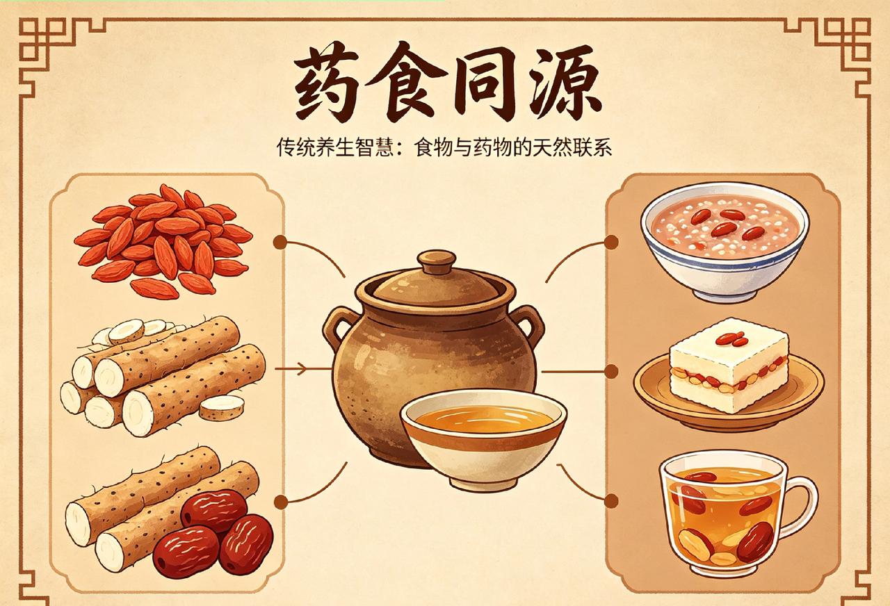 “药食同源”是中医文化奇妙的探索之旅

        厨房里藏着大药房，这话一