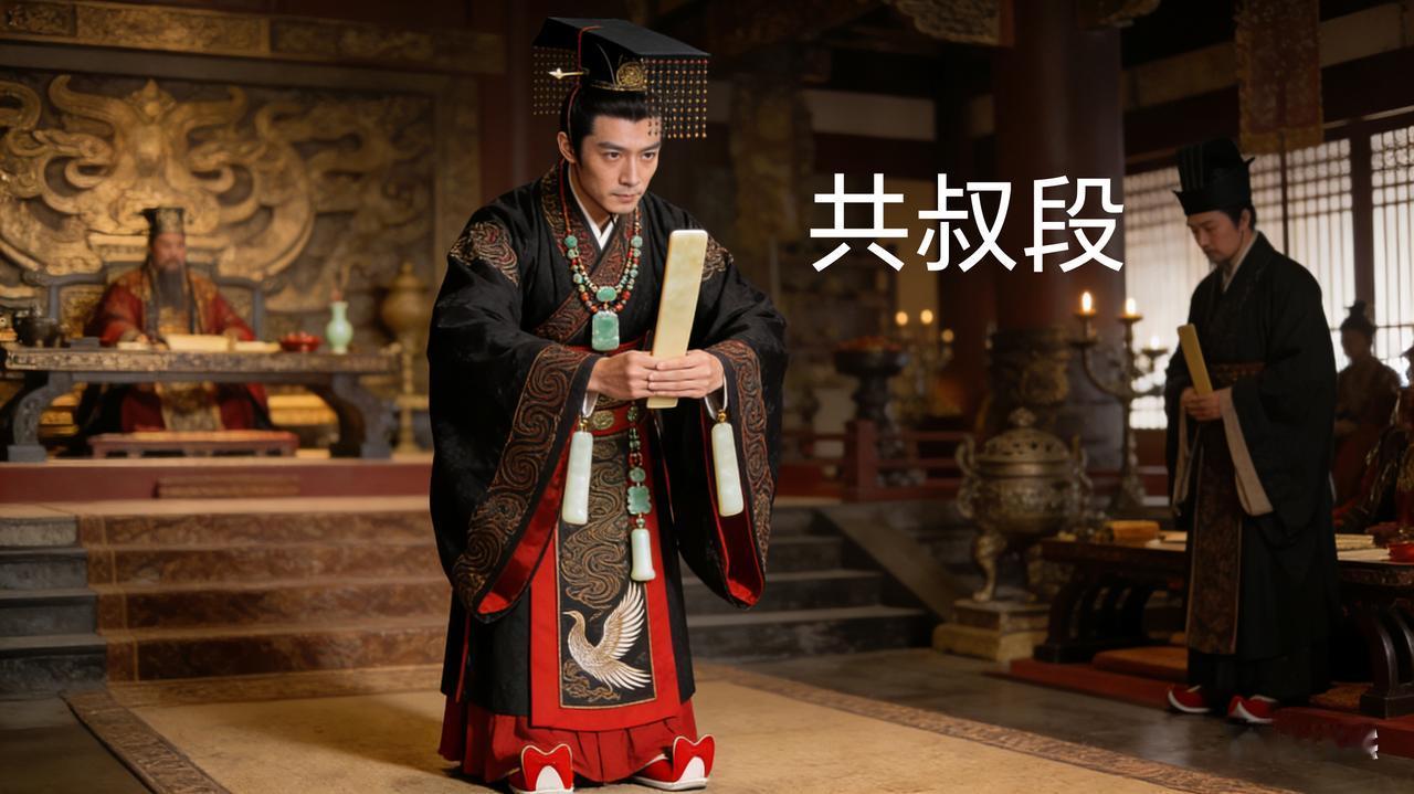 被母爱偏宠的悲剧贵族：共叔段叛乱背后的郑国家庭裂痕
 
京城高大的城墙下，锦衣公