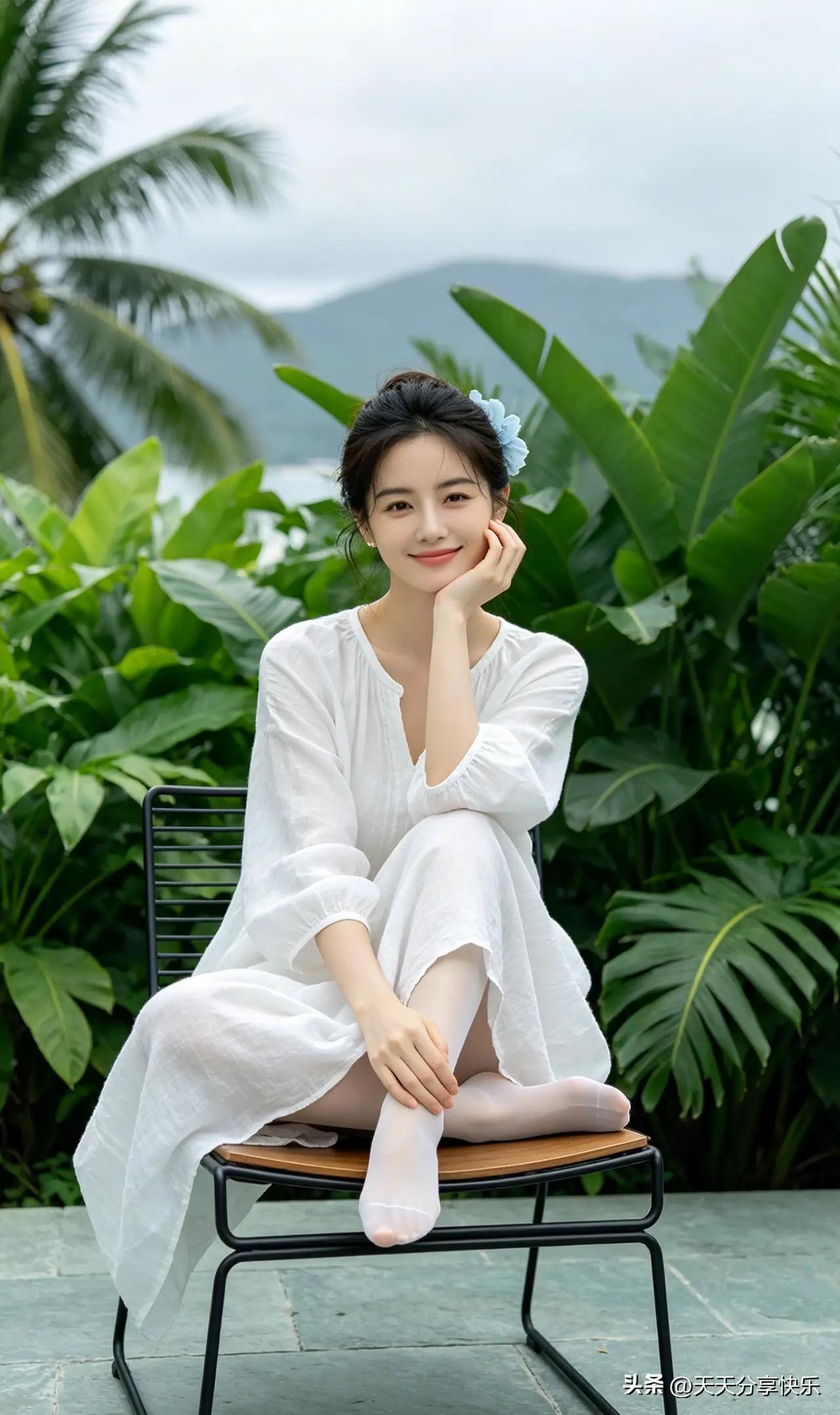 清新夏日，绿意盎然，悠然自得