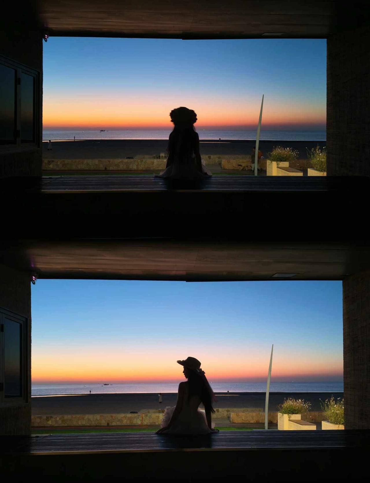 在阿那亚等一场日出🌅
阿那亚日出太美了！
海边日出 橘子海