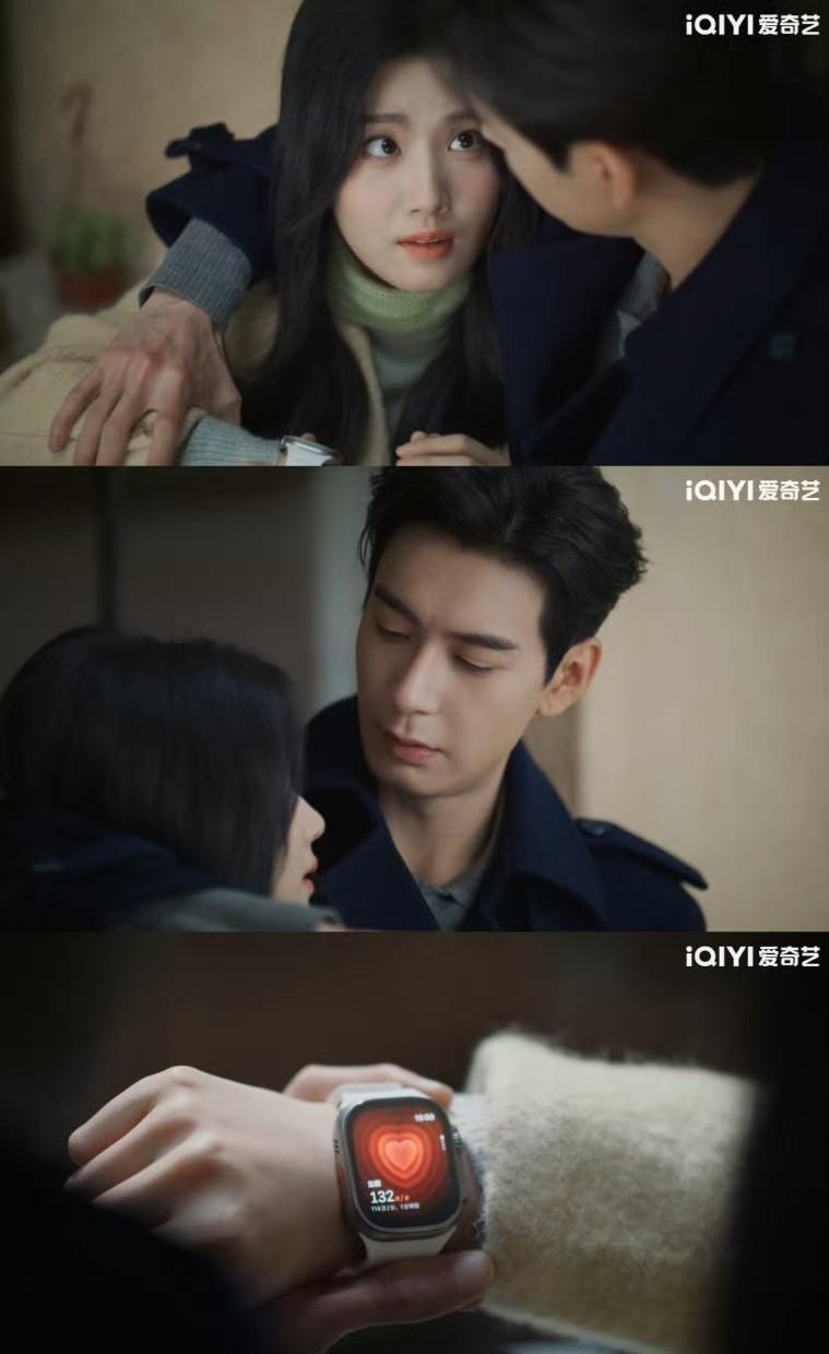 看《轧戏》前，我从没想过陈星旭和卢昱晓能这么来电。
片场花絮里，两人一碰就笑场。