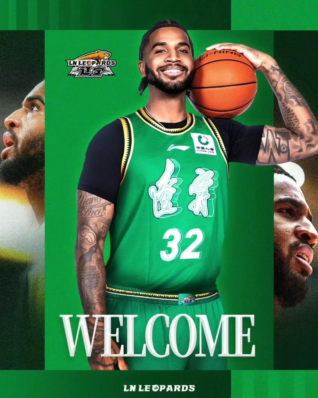 欢迎马基斯·克里斯奔赴辽宁🏀辗转齐鲁✨，落户辽篮🔥。内线悍将就位💪，淬炼锋