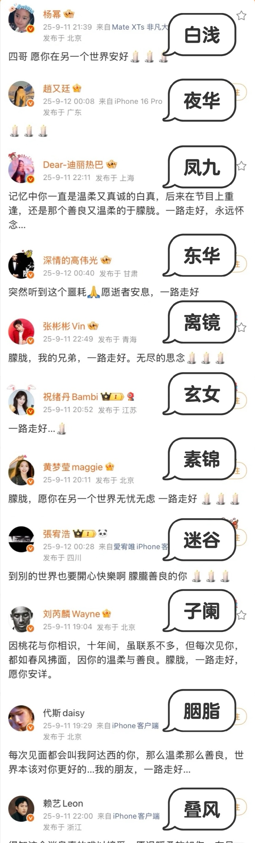 杨幂 四哥愿你在另一个世界安好三生三世十里桃花家族，杨幂、赵又廷、迪丽热巴、祝绪