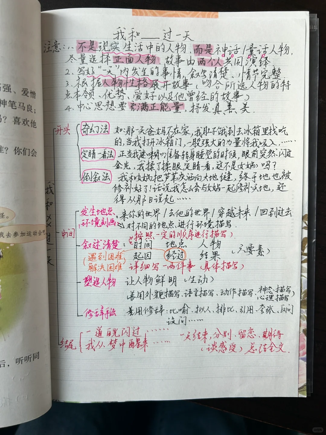 第四单元习作《我和——过一天》