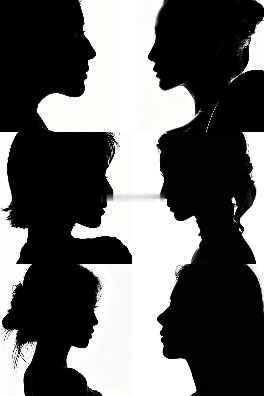 女明星侧颜剪影，看看你能猜出几个？