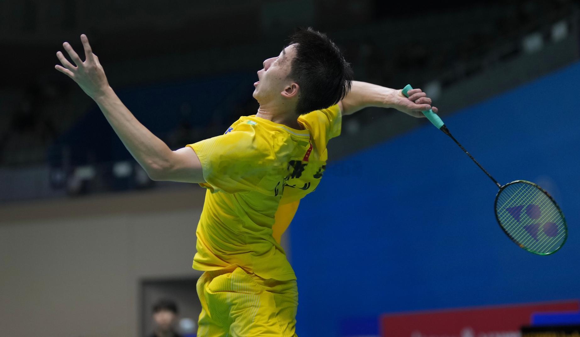 2026年韩国羽毛球大师赛  男单 1/8赛 冲本优大(1) 21-16 21-